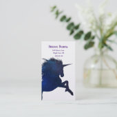 銀河系かわいらしユニコーン 名刺 (スタンド正面)