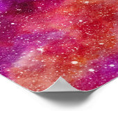 銀河系がん星座〔占星術の〕十二宮図サインウォールアート ポスター (角)