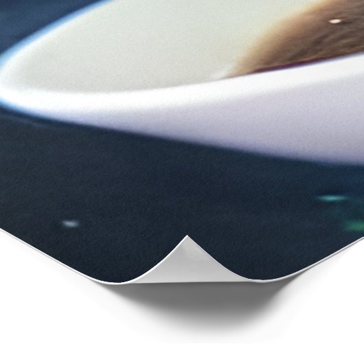 銀河系で作食べったジャンプスーツのスープの猫 ポスター (角)