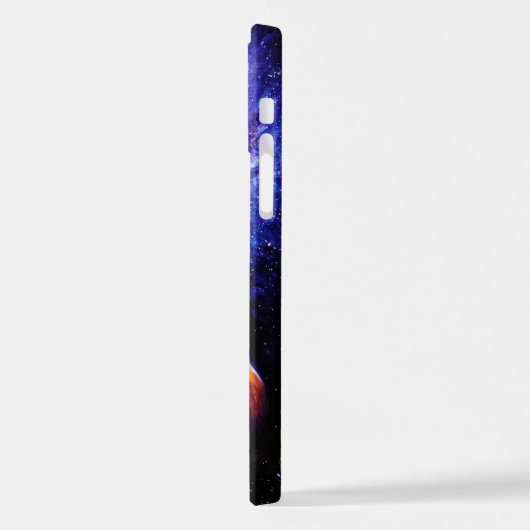 銀河系と惑星    iPhoneケース (左側面)