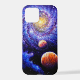 銀河系と惑星    iPhone 12 PROケース