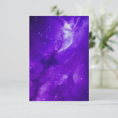 銀河系と星の宇宙 サンキューカード (スタンド正面)