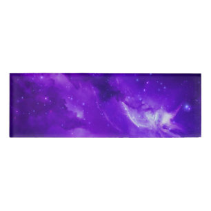 銀河系と星の宇宙 名札