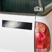 銀河系のアンドロメダの銀河の大きい銀河系のプリントの星 バンパーステッカー (トラック上)