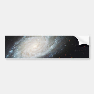 銀河系のアンドロメダの銀河の大きい銀河系のプリントの星 バンパーステッカー