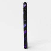 銀河系のシェブロンの黒 Case-Mate iPhoneケース (裏面/左)