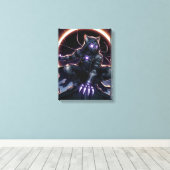 銀河系のネコ泥棒 キャンバスプリント (インサイチュ (ウッドフロア))