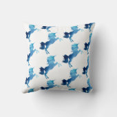 銀河系のユニコーンの枕 クッション (裏面)