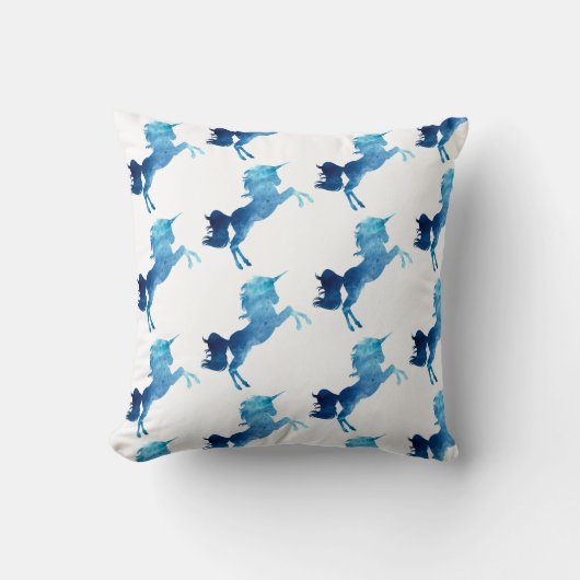 銀河系のユニコーンの枕 クッション (正面)