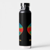 銀河系のヴェールがWMAP宇宙をおおっている ウォーターボトル (右面)