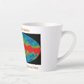 銀河系のヴェールがWMAP宇宙をおおっている カフェラテマグ (右)