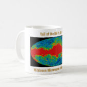銀河系のヴェールがWMAP宇宙をおおっている コーヒーマグカップ (正面左)