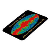 銀河系のヴェールがWMAP宇宙をおおっている マグネット (左側)