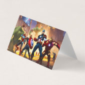 "銀河系の保護者： Starfire Sentinel" 名刺 (正面)