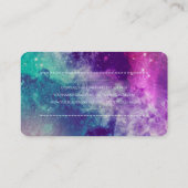 銀河系の名刺 名刺 (裏面)