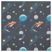 銀河系の宇宙周遊 ファブリック (見本)