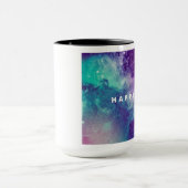 銀河系の幸福15ozのコーヒー・マグ マグカップ (中央)