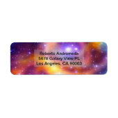 銀河系の星とガスの配列アドレス ラベル (正面)