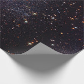 銀河系の星の宇宙のギーク ラッピングペーパー (角)