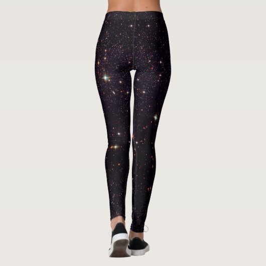 銀河系の星の宇宙のギーク レギンス (裏面)