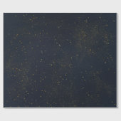 銀河系の星明かりの夜ライト抽象芸術パターン16 ラッピングペーパー (フラット)