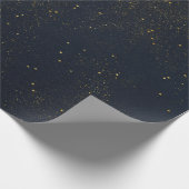 銀河系の星明かりの夜ライト抽象芸術パターン16 ラッピングペーパー (角)