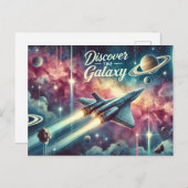 「銀河系の発見」 ポストカード (正面/裏面)