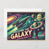 「銀河系の発見」 ポストカード (正面/裏面)