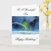 銀河系の精神 カード (黄色い花)