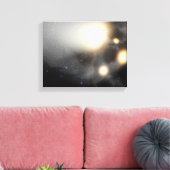 銀河系の衝突 キャンバスプリント (インサイチュ (リビング))