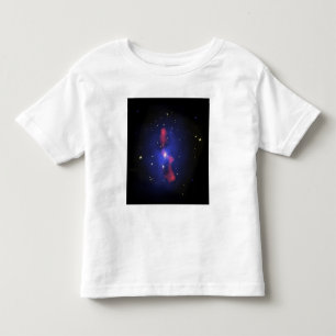 銀河系の集りの合成のイメージ トドラーTシャツ