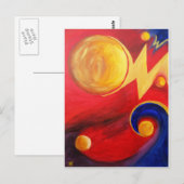 銀河系はがき ポストカード (正面/裏面)