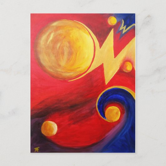 銀河系はがき ポストカード (正面)