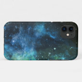 銀河系は星雲のiPhoneの青緑5/5Sの場合を主演します Case-Mate iPhoneケース (裏面(横))