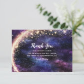 銀河系をテーマにしたサンキューカード サンキューカード (スタンド正面)
