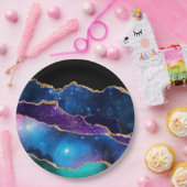 銀河系アガテシリーズデザイン13 ペーパープレート (パーティー)