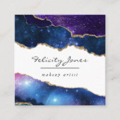 銀河系アガテストーン スクエア名刺 (正面)