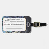 銀河系アクリルインスパイア注 ラゲッジタグ (正面横)