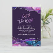 銀河系アゲートアウトオブザワールドイレブン誕生日 招待状 (スタンド正面)