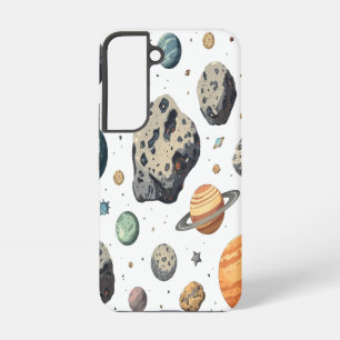 銀河系アドベンチャー電話カバー – 宇宙飛行士 SAMSUNG GALAXY S22ケース