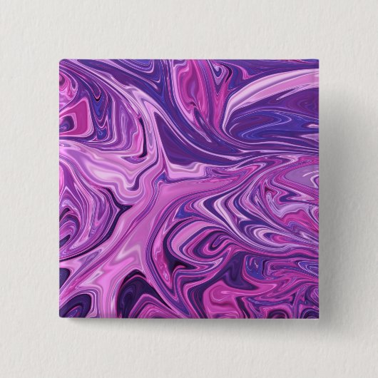 銀河系アートパターン 缶バッジ (正面)