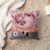 「銀河系アート装飾用クッション | コズミックネブラデザイン クッション (ブランケット)