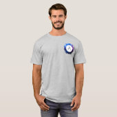 銀河系イニシャル Tシャツ (正面フル)