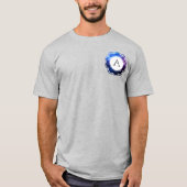 銀河系イニシャル Tシャツ (正面)