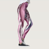 銀河系インスパイア紫レギンスワイルドユニークサイド レギンス (右)