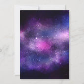 銀河系ウェディングシャワー 書|星の中 招待状 (裏面)