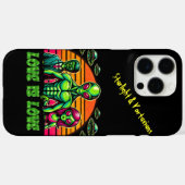 銀河系エイリアンカップル Case-Mate iPhoneケース (裏面 (横))