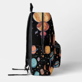 銀河系エクスプローラーキッズバックパック – Cosmic Adventure プリントバックパック (左)