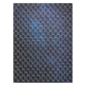 銀河系エレガント新郎新婦の名結婚前 テーブルクロス (正面)