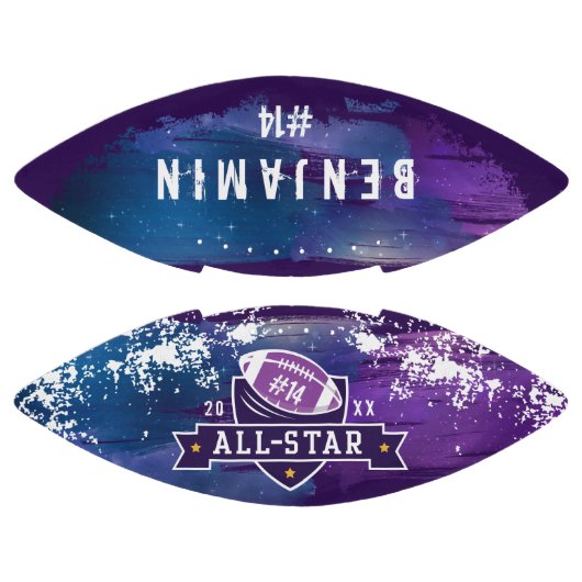銀河系オールスタープレーヤーチーム番号と名前をカスタムする アメリカンフットボール (パネル)